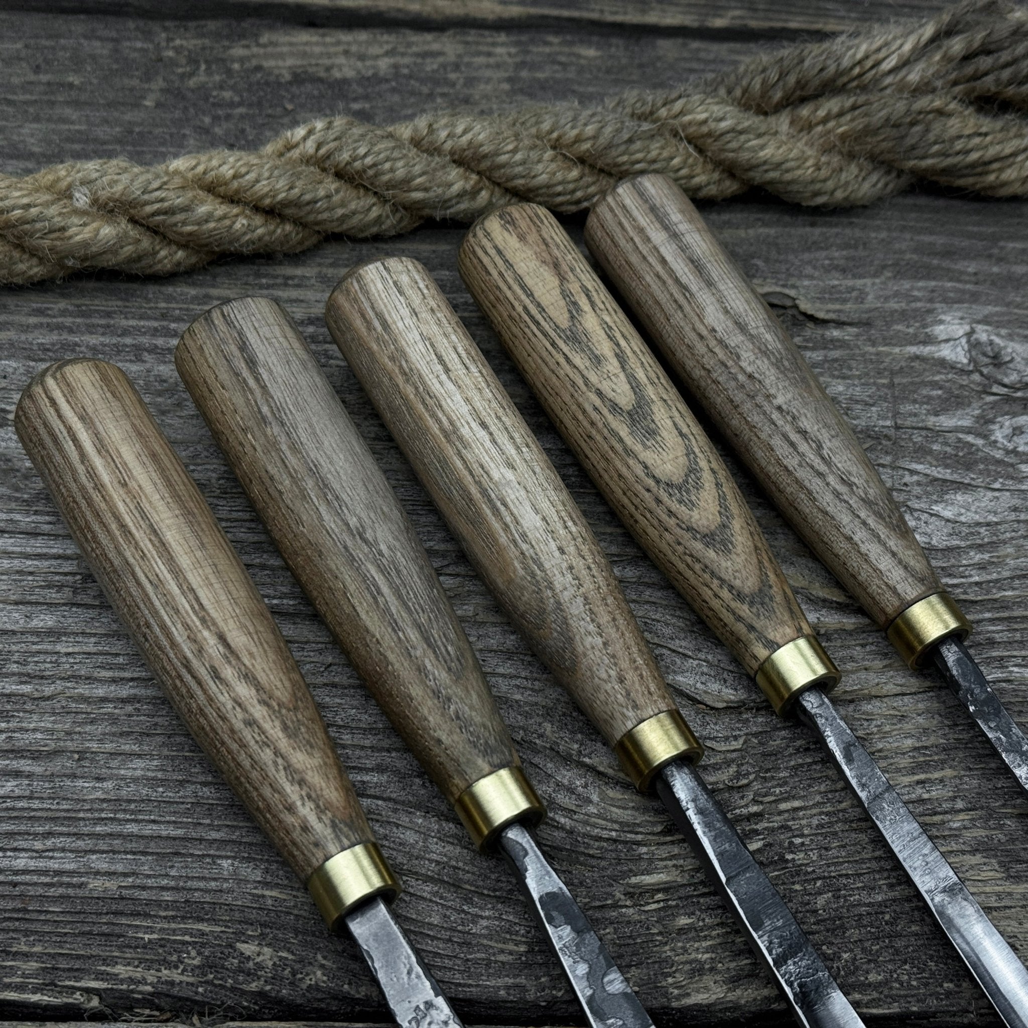 5 - Piece Wood Carving Chisel & Gouge Set - 5