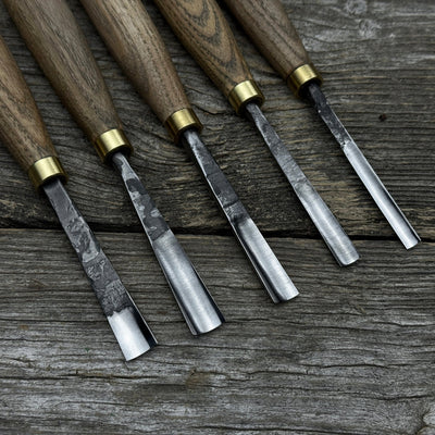 5 - Piece Wood Carving Chisel & Gouge Set - 9