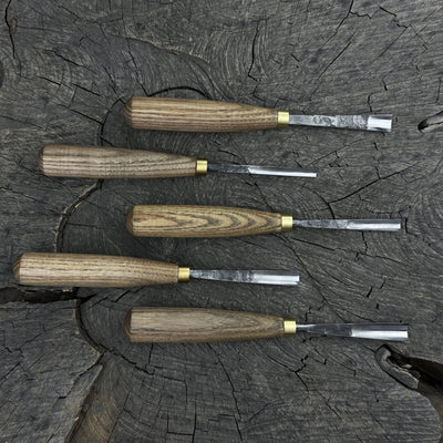 5 - Piece Wood Carving Chisel & Gouge Set - 2
