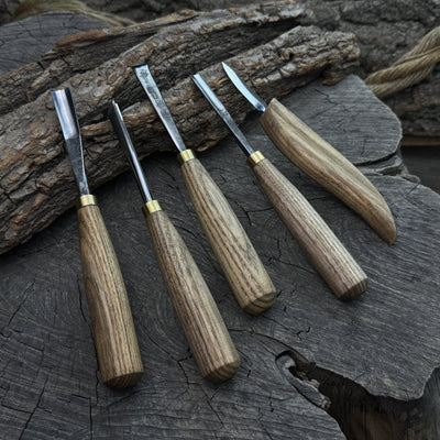 5 - Piece Wood Carving Tool Set – For Fine Detail & Relief - 3