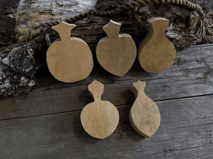 5 - Piece Wooden Kuksa Blank Set - 3