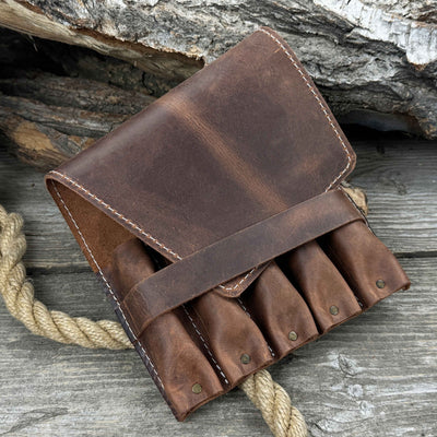 5 - Pocket Leather Tool Case - 1