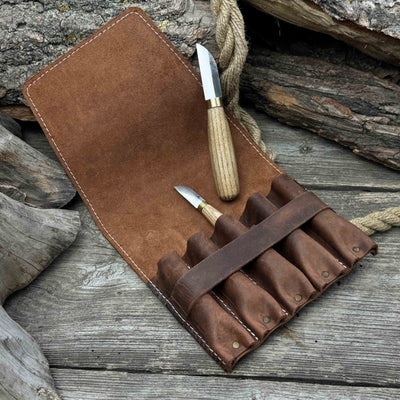 5 - Pocket Leather Tool Case - 7