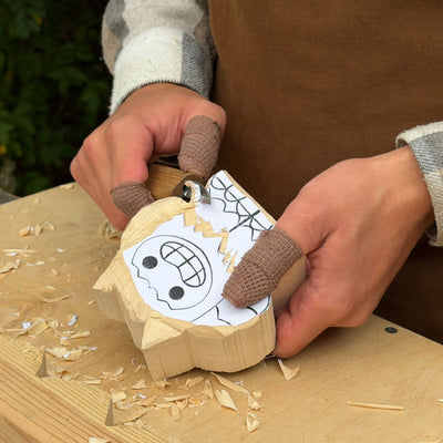Smiley Monster — DIY Carving Kit for Beginners