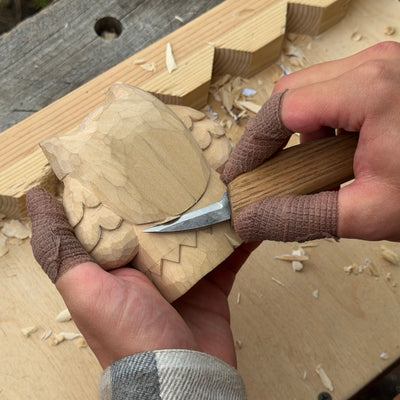 Smiley Monster — DIY Carving Kit for Beginners