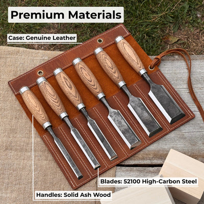 6 - Piece Wood Carving Chisel Set - 7