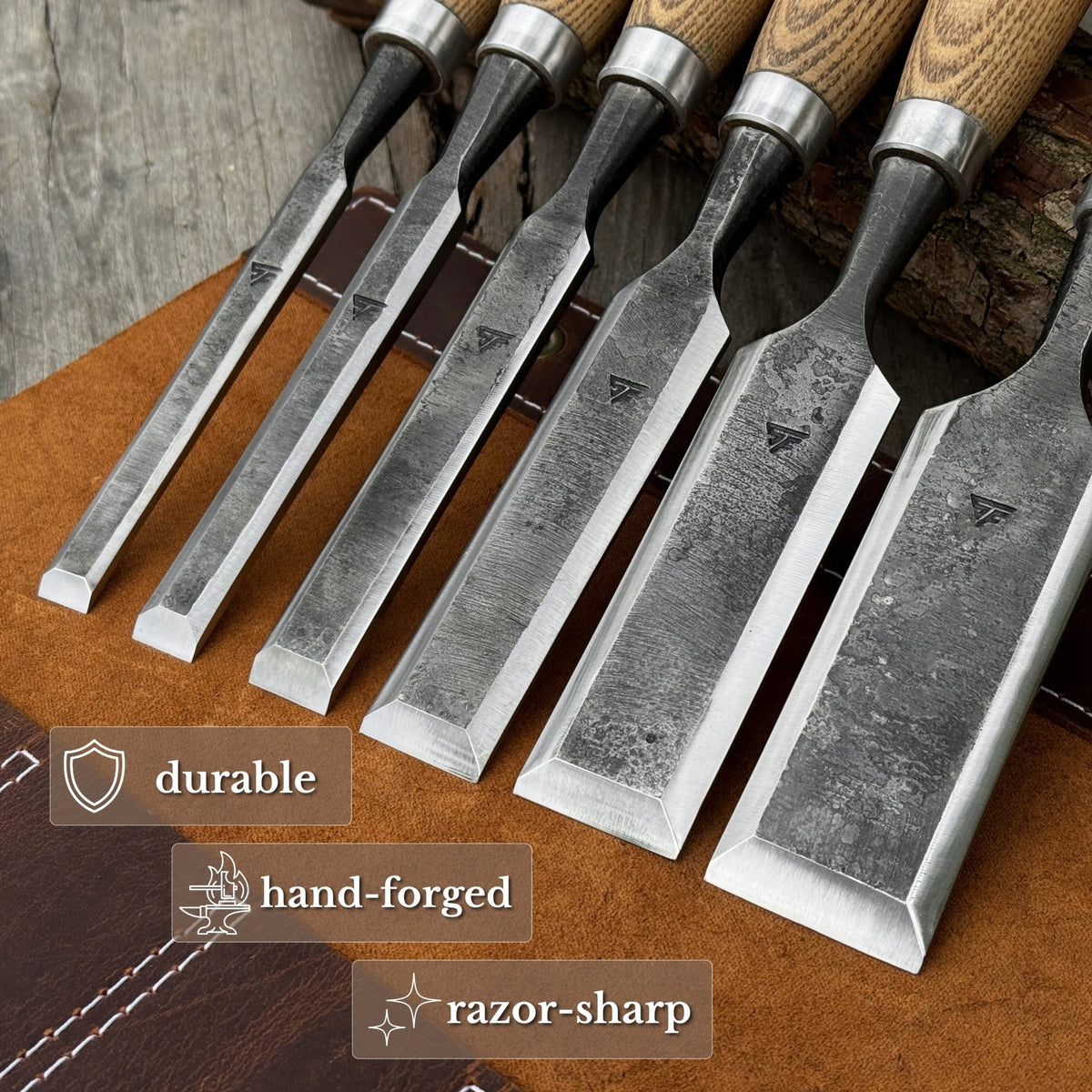 6-Piece Wood Carving Chisel Set - 2