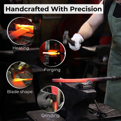 7 - Piece Long Timber Framing Chisel Set - 9