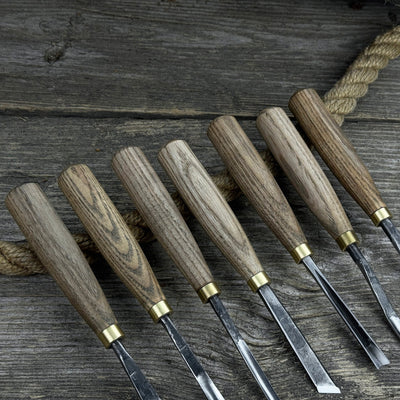 7 - Piece Wood Carving Chisel & Gouge Set - 5