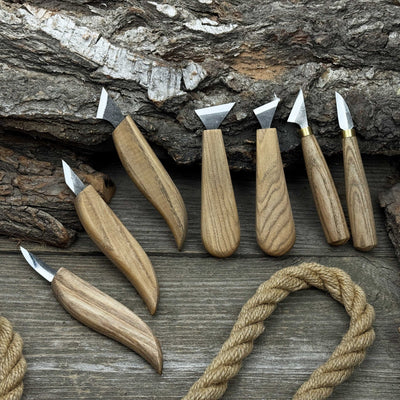 7 - Piece Wood Carving Knife Set - 4