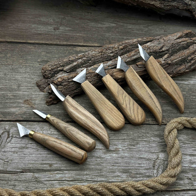7 - Piece Wood Carving Knife Set - 2