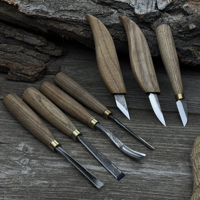 7 - Piece Wood Carving Tool Set - 9