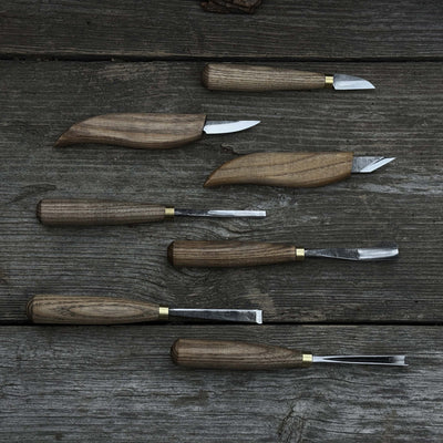 7 - Piece Wood Carving Tool Set - 2