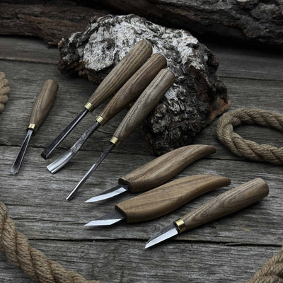 7 - Piece Wood Carving Tool Set - 7