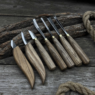 7 - Piece Wood Carving Tool Set - 5