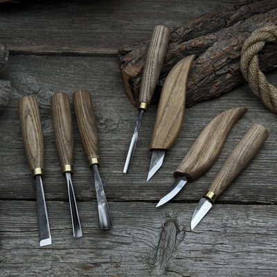 7 - Piece Wood Carving Tool Set - 4
