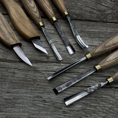 8 - Piece Large Wood Carving Tool Set - 8