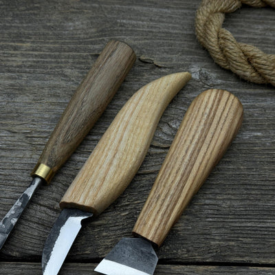 8 - Piece Spoon Carving Tool Set with Sharpening Board - 7