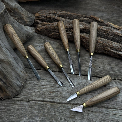 8 - Piece Wood Carving Tool Set - 4