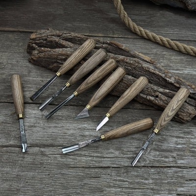 8 - Piece Wood Carving Tool Set - 6
