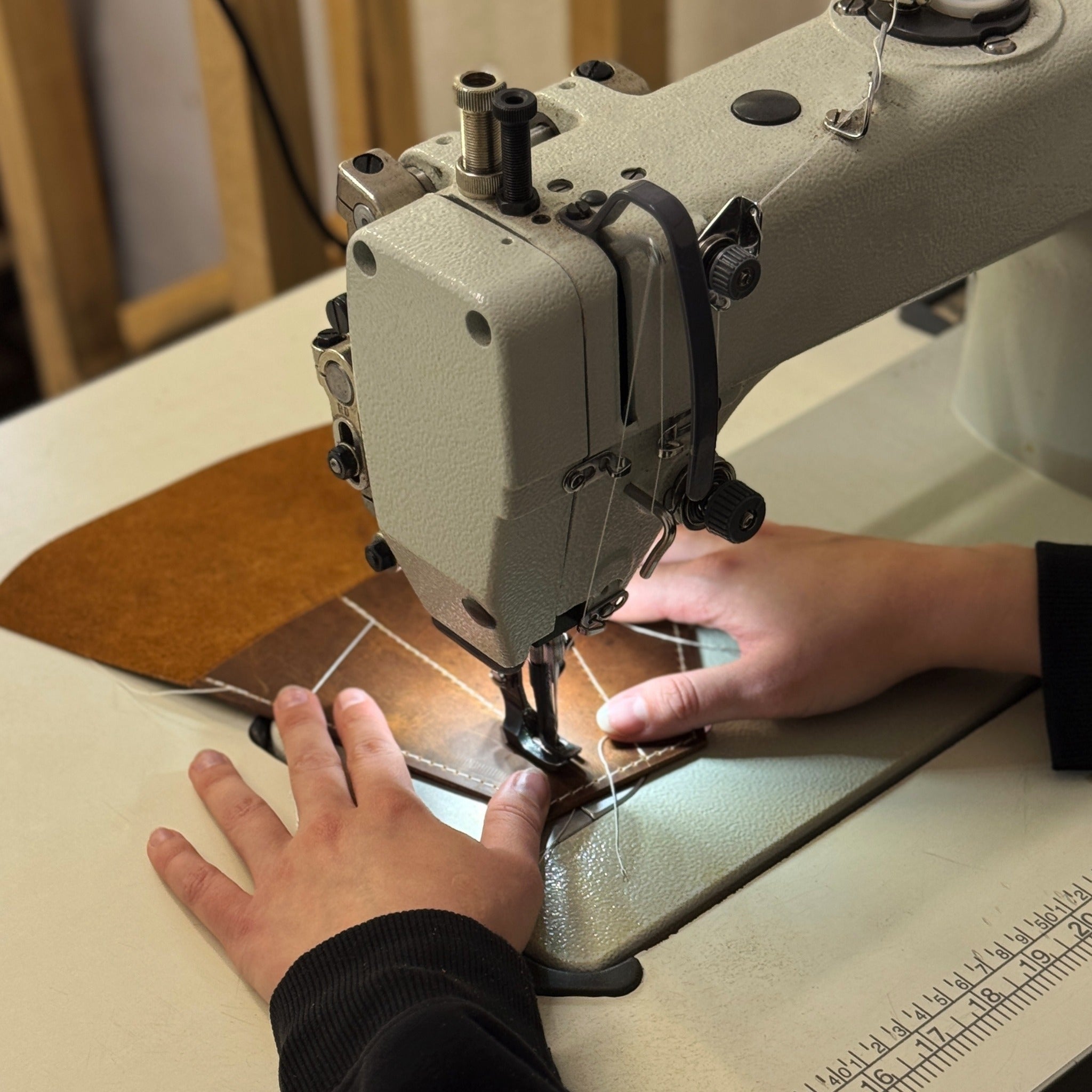 8 Pocket Leather Chisel Roll - 6