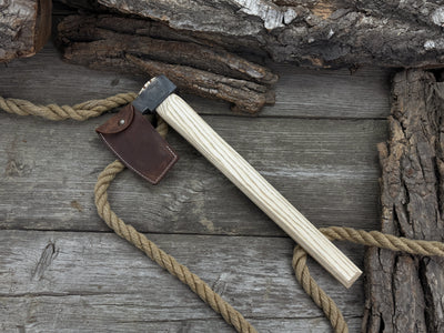 Hand-Forged Carpenter's Axe with Belt Loop, 0.84 kg (1.85 lb)