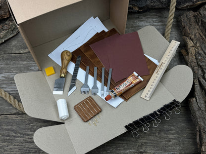 Leather Wallet Making Tool Kit