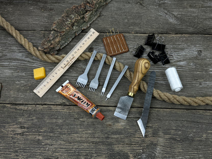 Leather Wallet Making Tool Kit