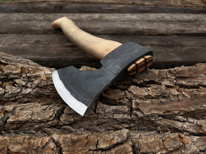 Hand-Forged Small Carving Axe, 26 cm (10.2 inches) - Forged Steel Tools