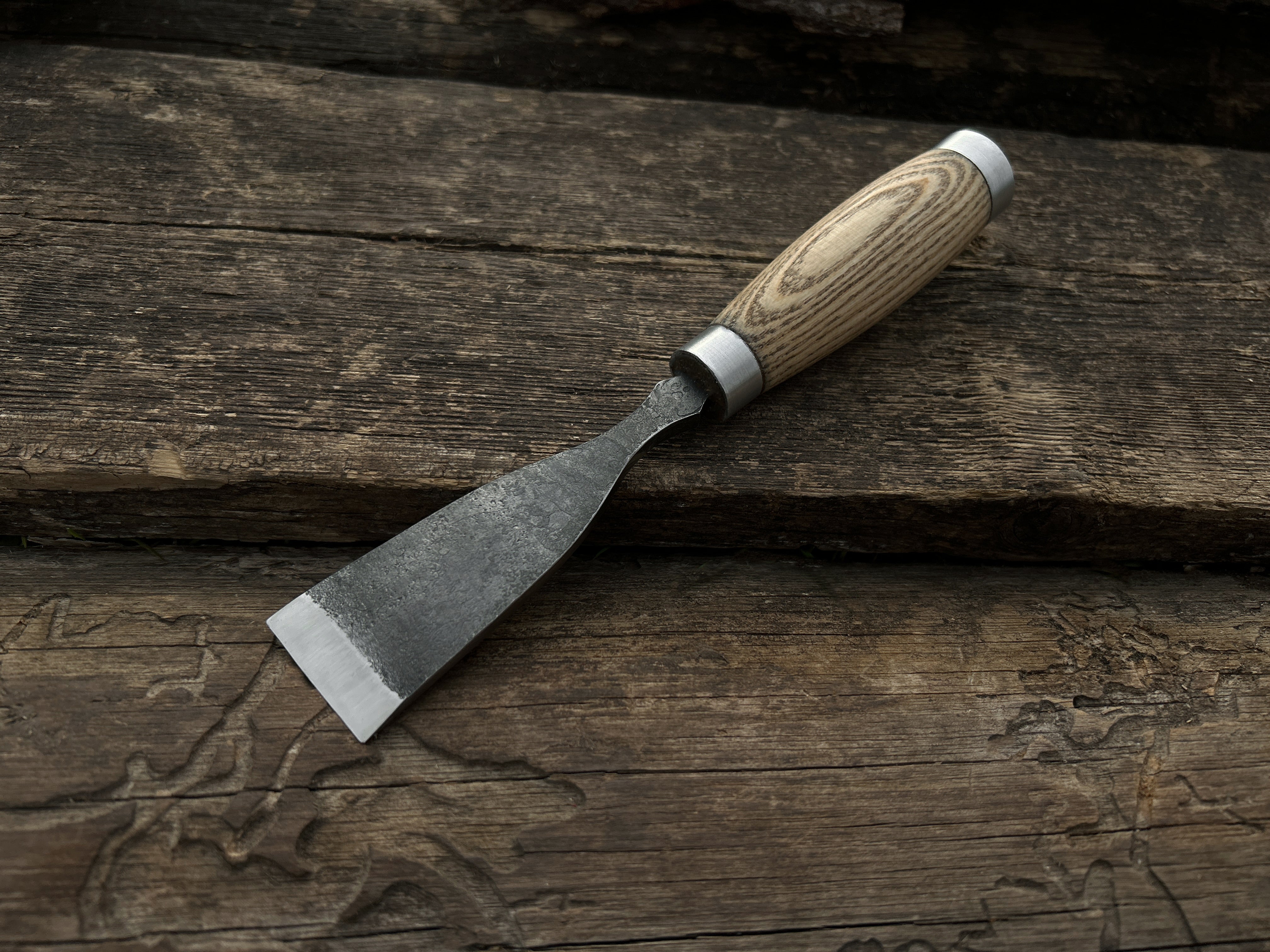 Dual-Purpose Mallet Wood Carving Straight Chisel, 10 - 50 mm (0.3 - 1.9 inches), 9 sizes available