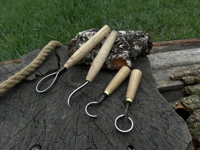 4 - Piece Wood Carving Knife Set - 7