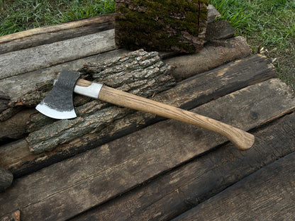 27.5" Hand-Forged Wood Chopping Axe, 2.1 kg (4.5 Ibs) - Forged Steel Tools