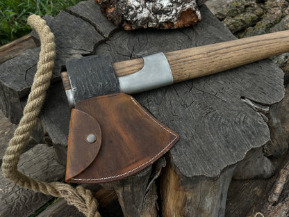 27.5" Hand-Forged Wood Chopping Axe, 2.1 kg (4.5 Ibs) - Forged Steel Tools