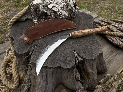 Hand-Forged Scythe, Blade - 19 cm (7.5 inches) - Forged Steel Tools