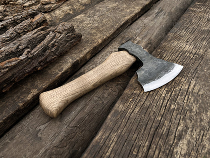 Hand-Forged Carving Axe - Forged Steel Tools