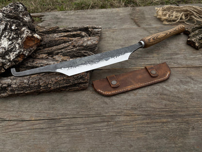 Hand-Forged Small Stock Knife - Cloggers knife - Forged Steel Tools