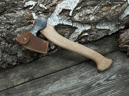 Hand-Forged Small Carving Axe, 0.7 kg (1.5 lbs)