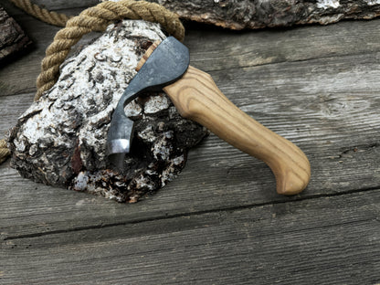 Mittelgroße gebogene Kuksa-Dechsel, 6,5 cm (2,5 Zoll)