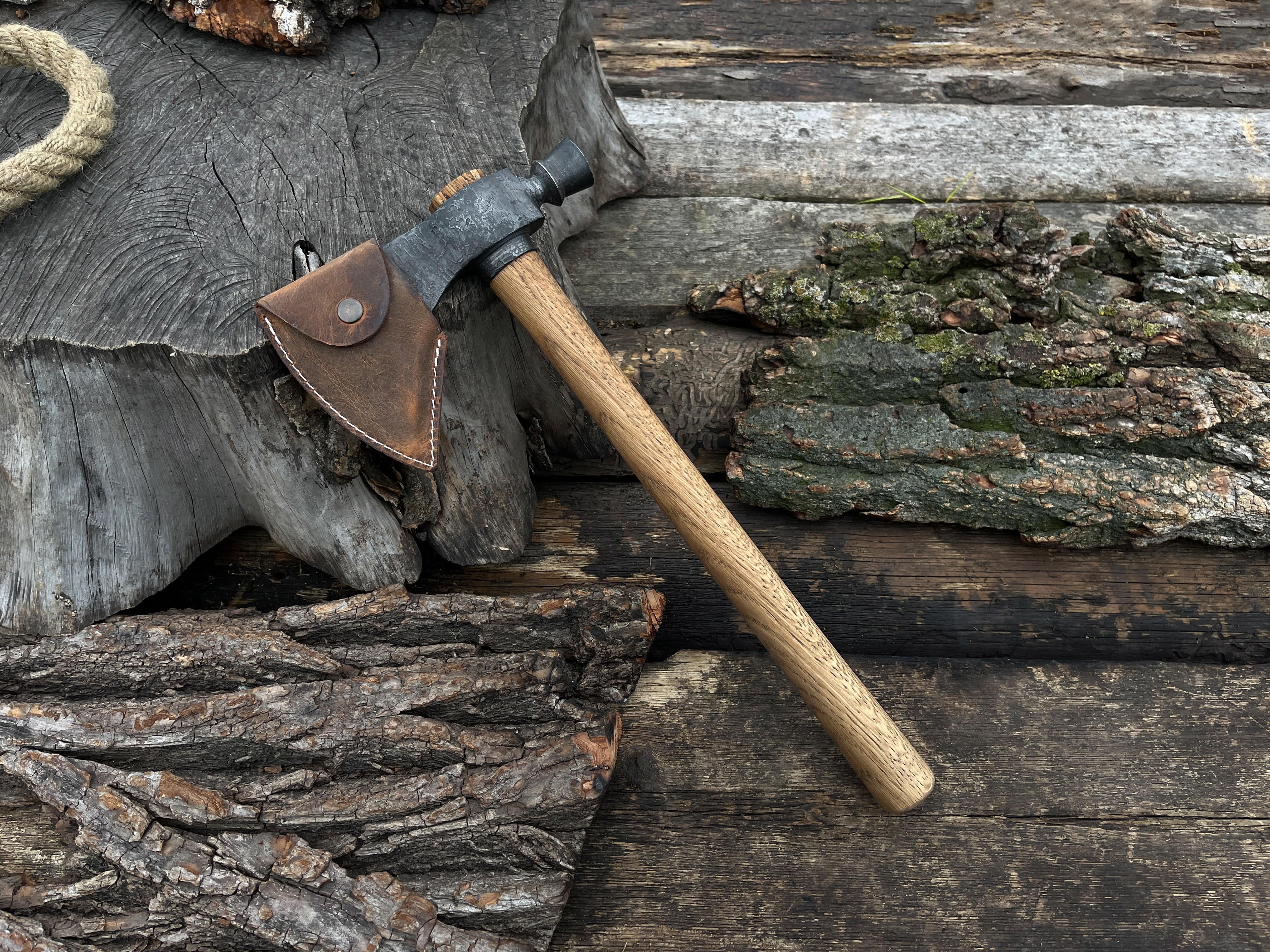 15.3" Hand-Forged Tomahawk, 0.88 kg (1.9 Ibs) - Forged Steel Tools