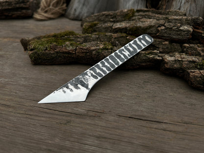 Hand-Forged Marking Knife Kiridashi, 4.5 cm (1.7 inches) - Forged Steel Tools