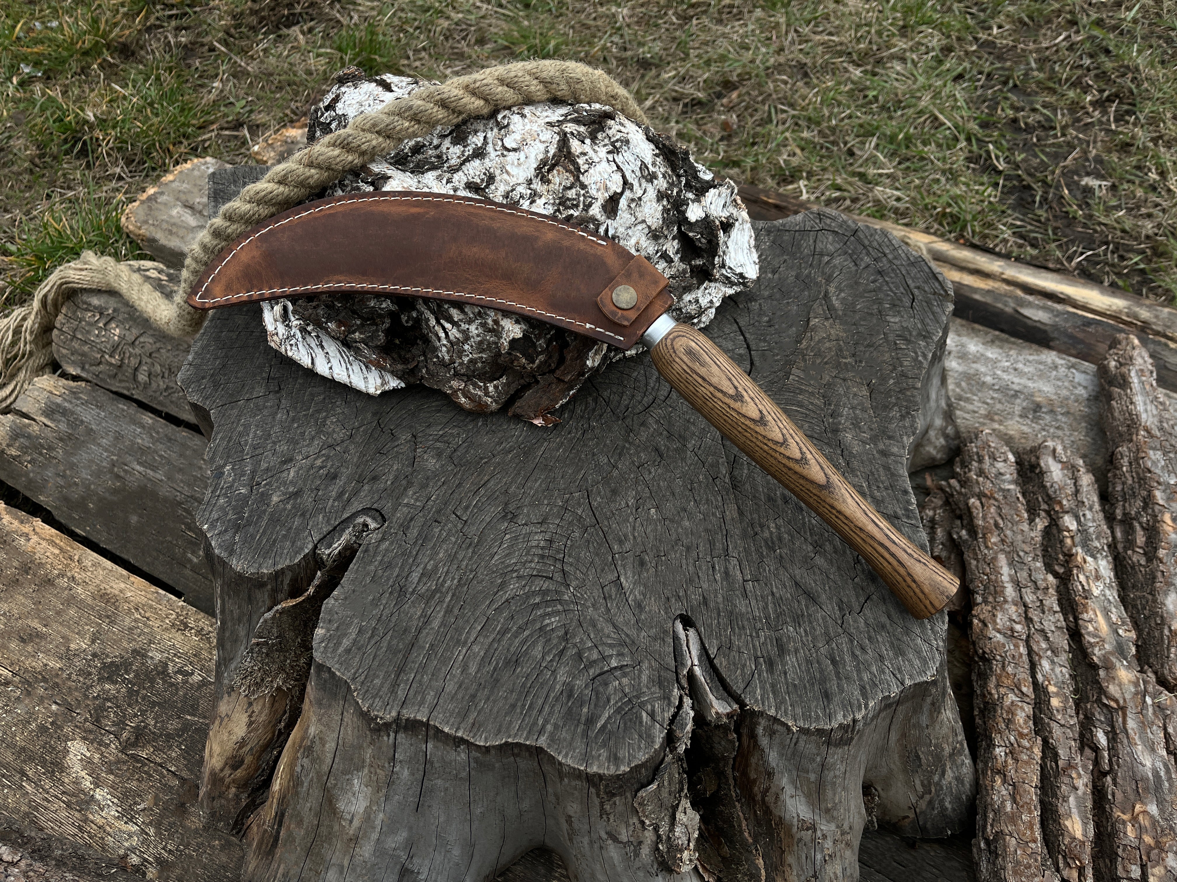 Hand-Forged Scythe, Blade - 19 cm (7.5 inches) - Forged Steel Tools