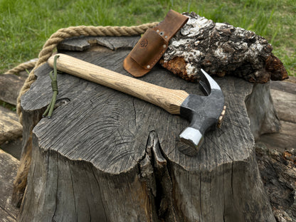 Hand-Forged Hammer, 0.5 kg - Forged Steel Tools