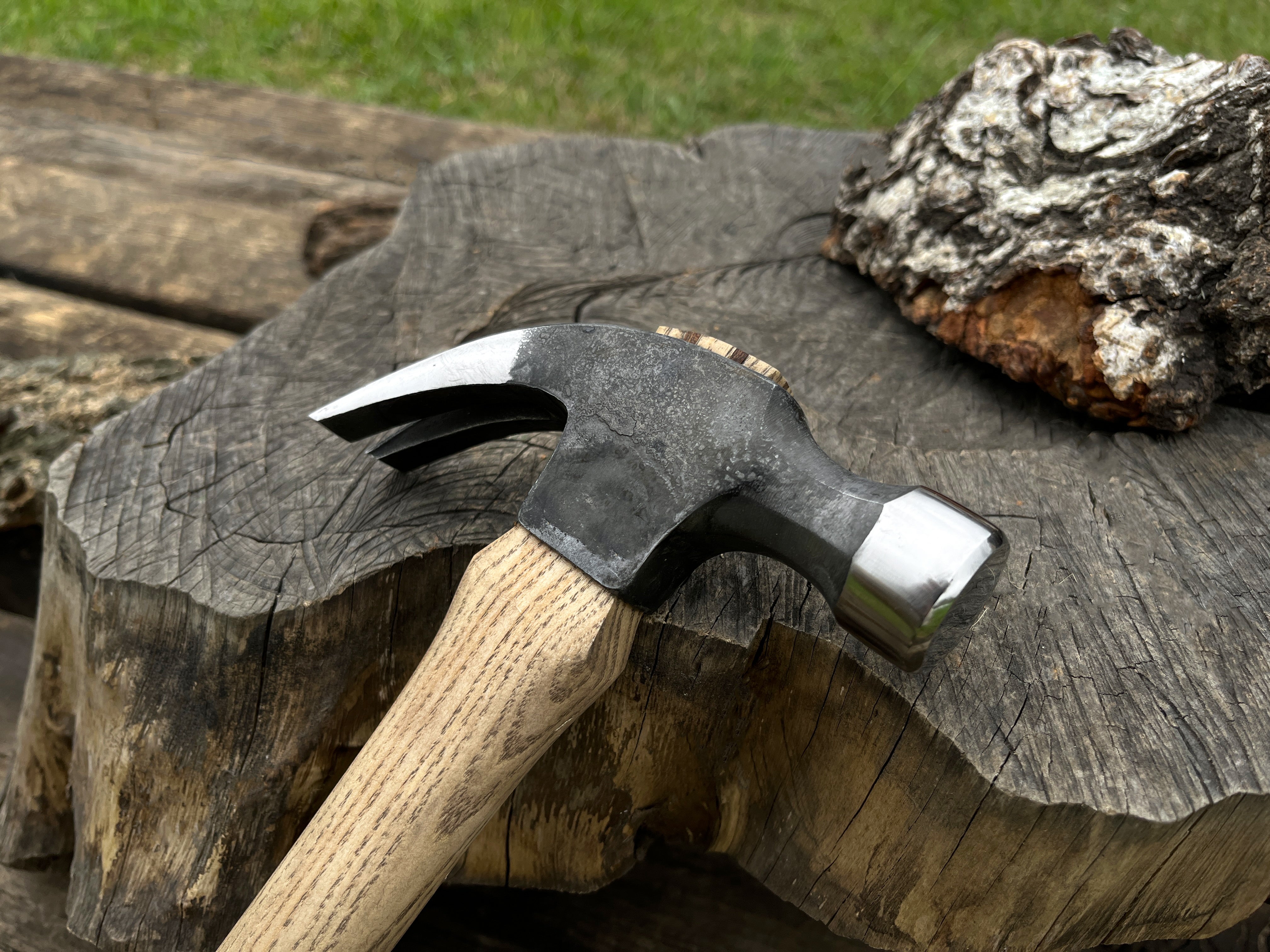 Hand-Forged Hammer, 0.5 kg - Forged Steel Tools