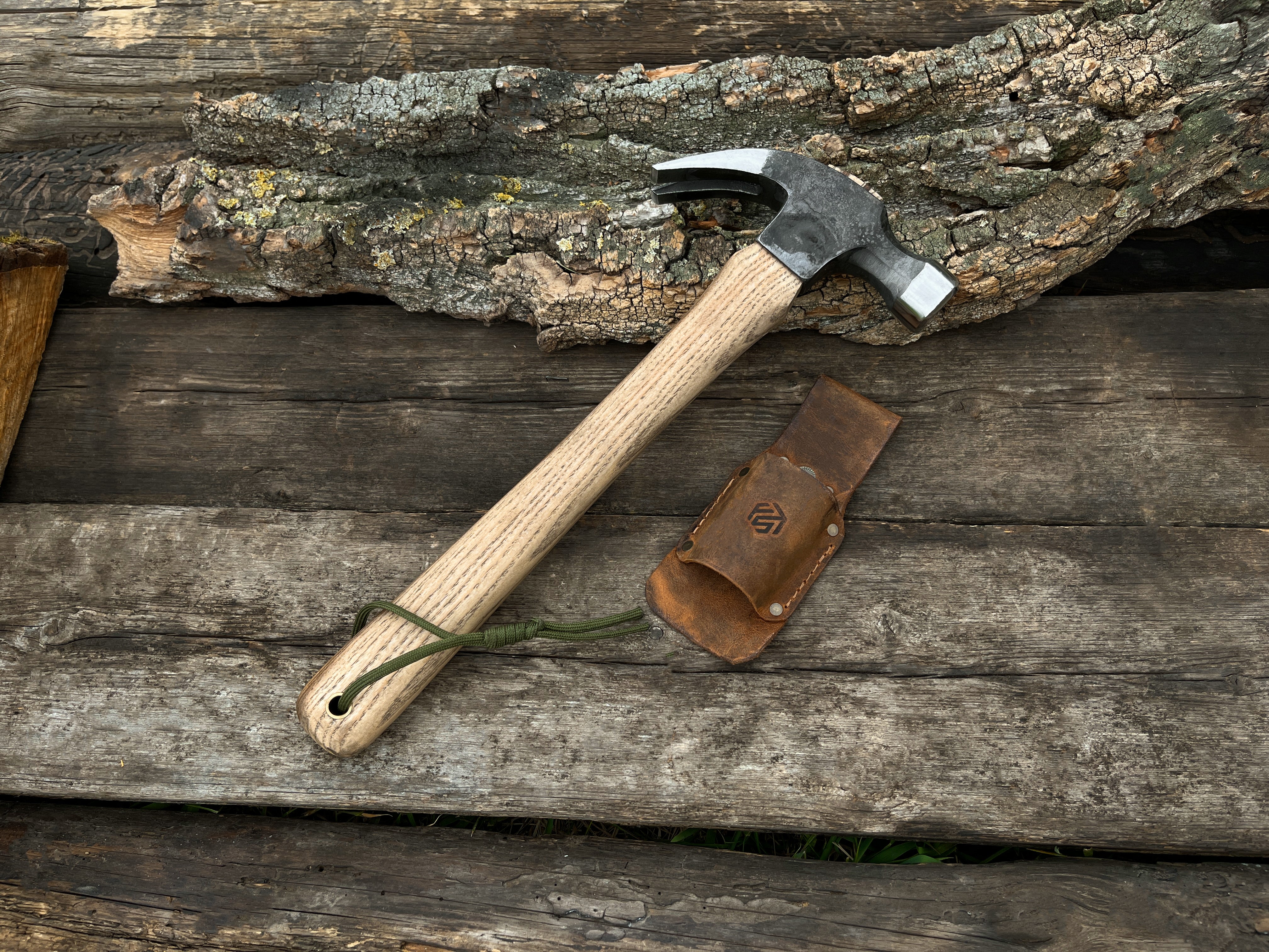 Hand-Forged Hammer, 0.5 kg - Forged Steel Tools