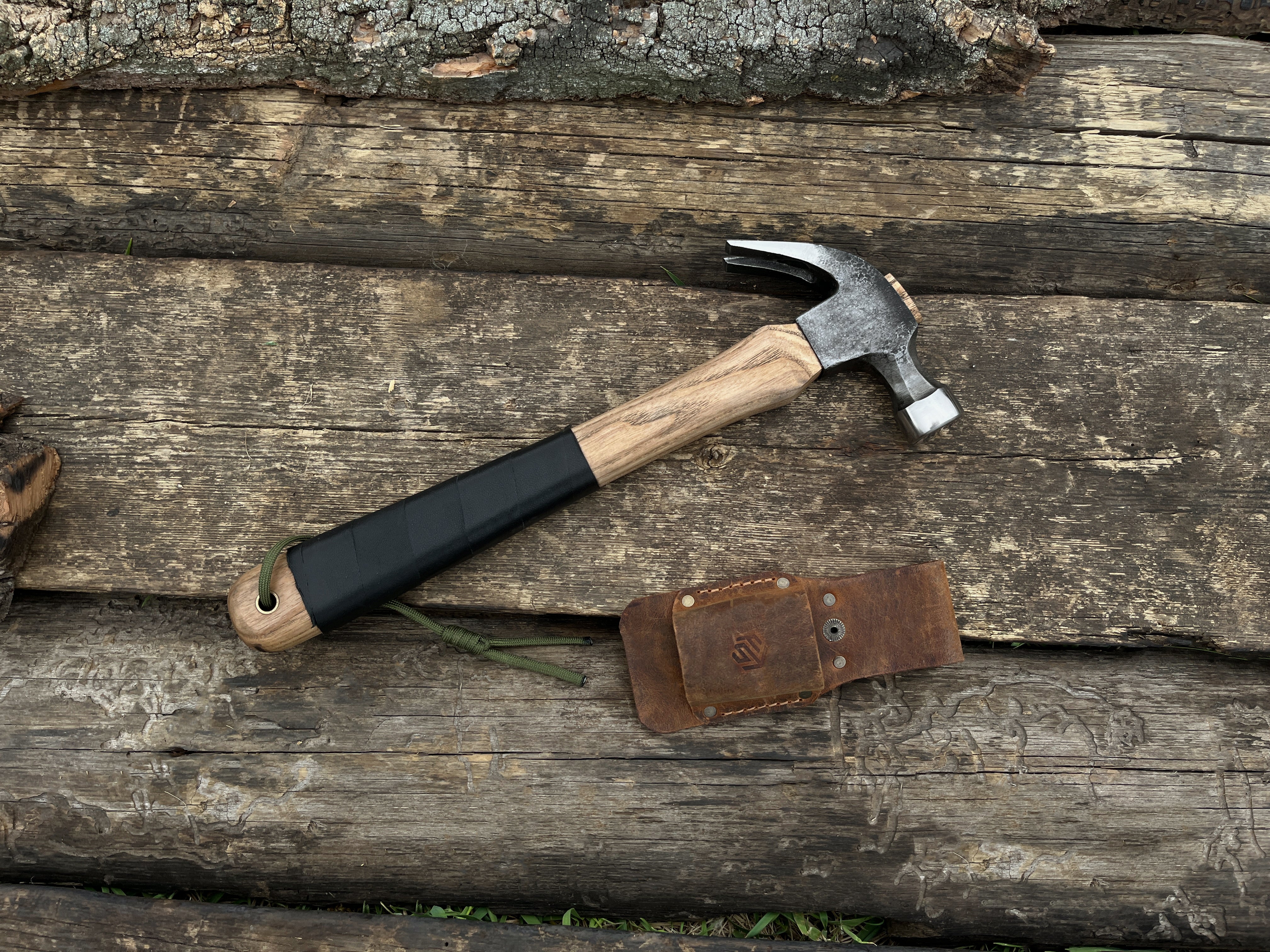 Hand-Forged Hammer, 0.5 kg - Forged Steel Tools