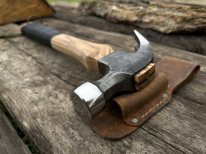 Hand-Forged Hammer, 0.5 kg - Forged Steel Tools