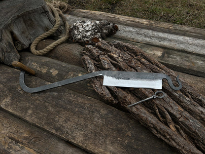 Hand-Forged Medium Stock Knife - Cloggers knife - Forged Steel Tools