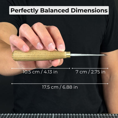 Angled Bevel Carving Chisel – 10 mm (0.39 inches) - 5