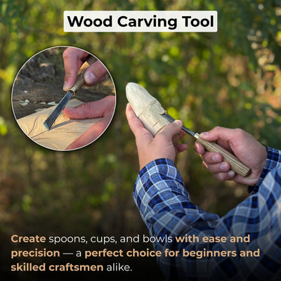 Angled Bevel Carving Chisel – 10 mm (0.39 inches) - 7