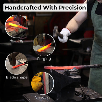 Angled Bevel Carving Chisel with Palm Handle – 10 mm (0.39 inches) - 8